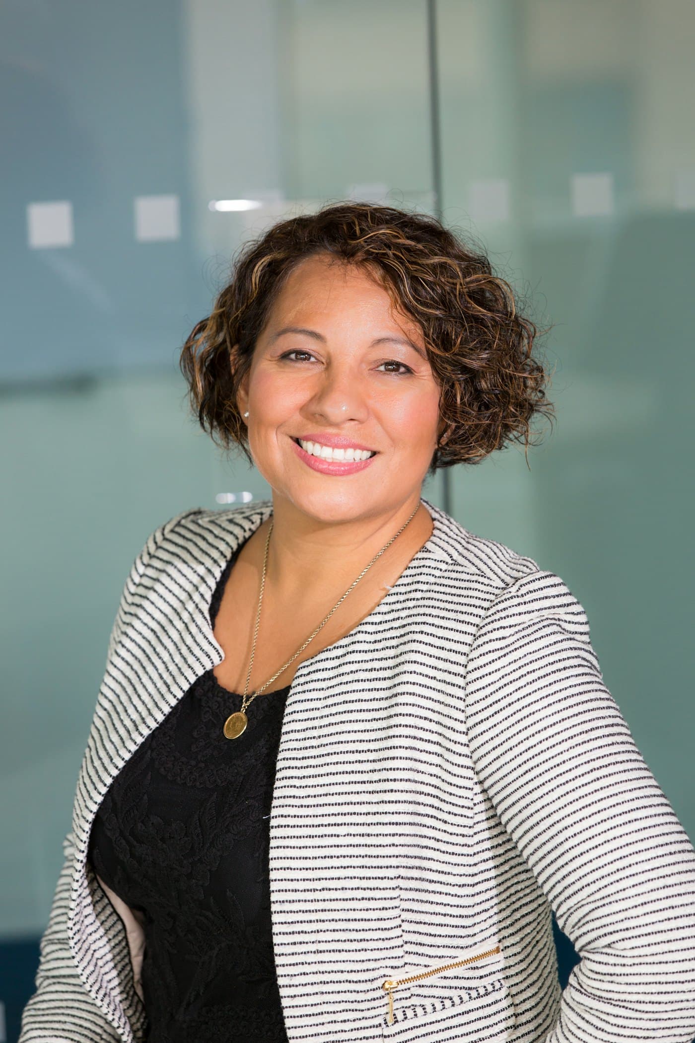 Businesswoman portrait in office attire